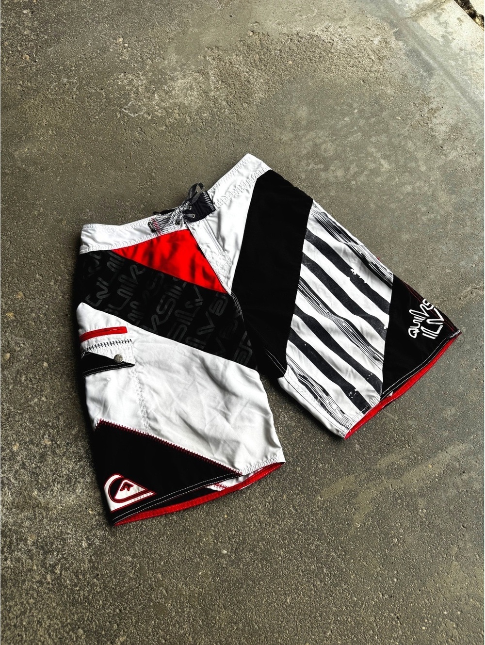Y2K Quiksilver Cargo Boardshorts